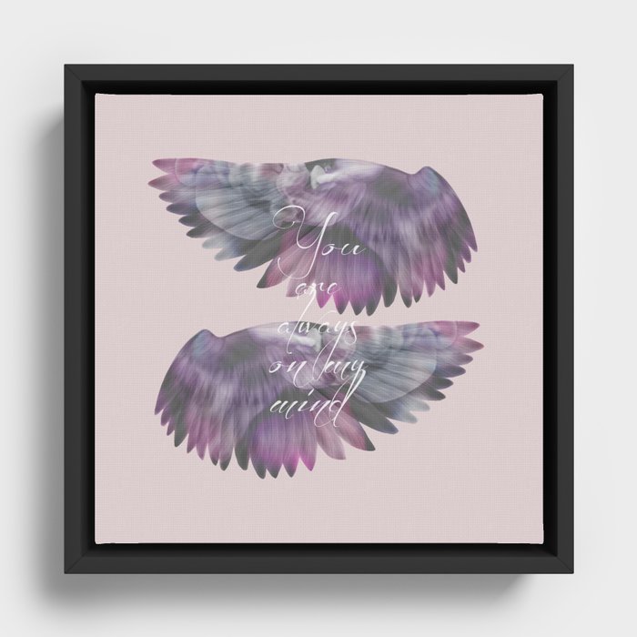 Wings Framed Canvas