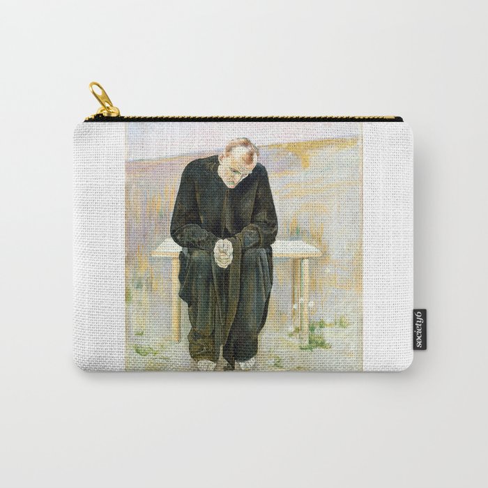 Ferdinand Hodler The Disillusioned One Carry-All Pouch