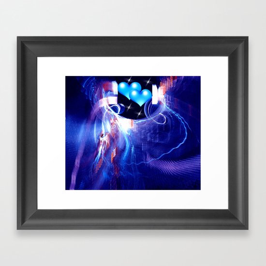 Connected in Love Framed Art Print