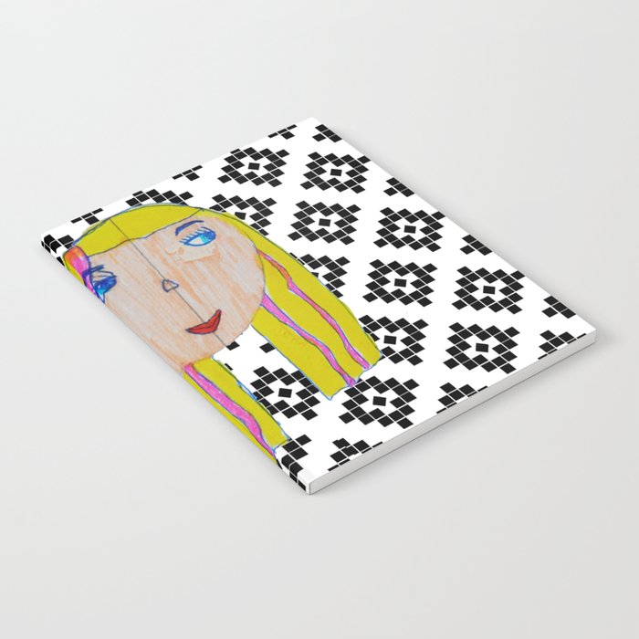 Blonde Girl Notebook
