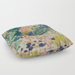 Landscape at Collioure by Henri Matisse Floor Pillow