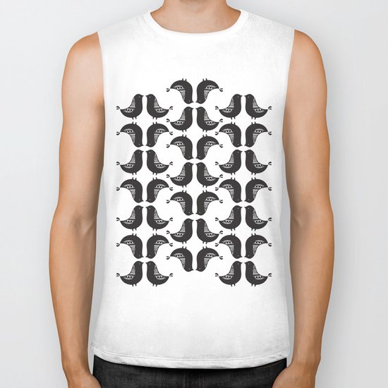 Aztec Birds Biker Tank