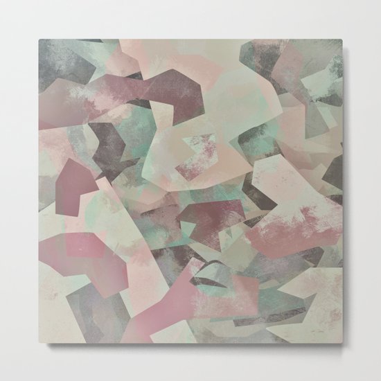 Camouflage LV Metal Print