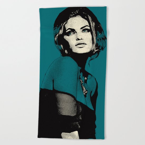 WOMAN Beach Towel