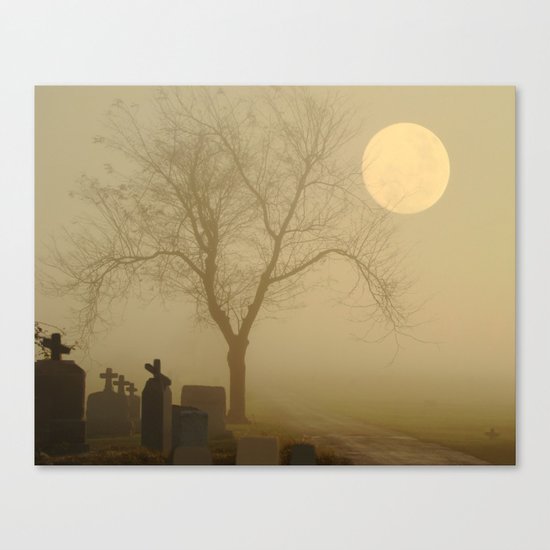 Encroaching Fog Canvas Print