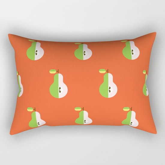 Fruit: Pear Rectangular Pillow