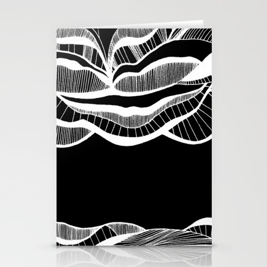 Positive negativism Stationery Cards
