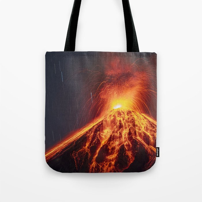 Volcán de Fuego Tote Bag