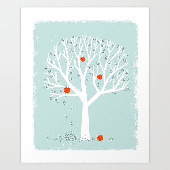 Apple Season Art Print