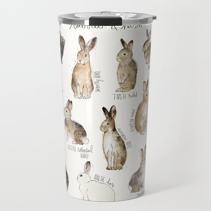 Rabbits & Hares Travel Mug