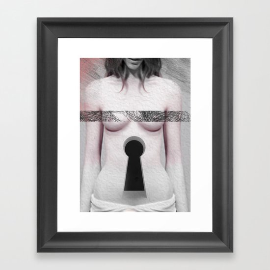 void Framed Art Print