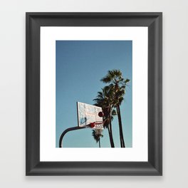 03.24.18 Gerahmter Kunstdruck | Venice, Color, Summer, Palmtree, Sports, La, Cali, Curated, California, Beach 