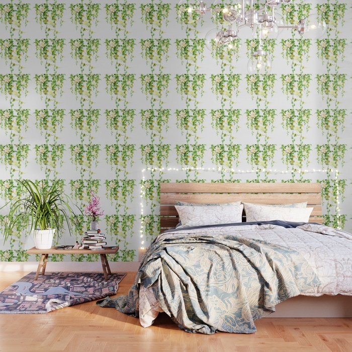 Watercolor Ivy Wallpaper By Nadja1 Society6