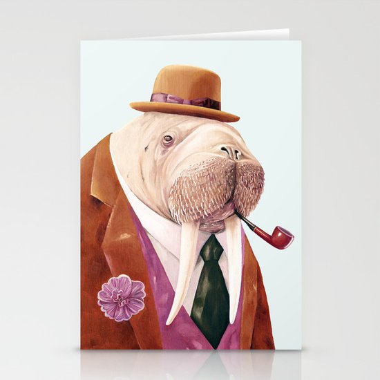 Walrus Stationery Cards