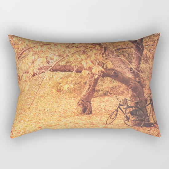 Autumn - New York City Rectangular Pillow