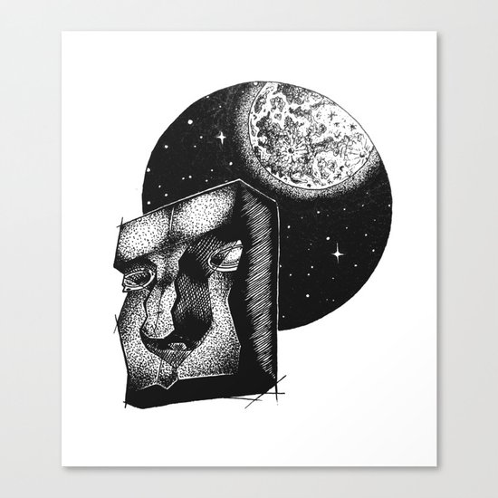 MOONLIT Canvas Print