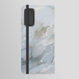 Abstract hand painted alcohol ink texture  Android Wallet Case