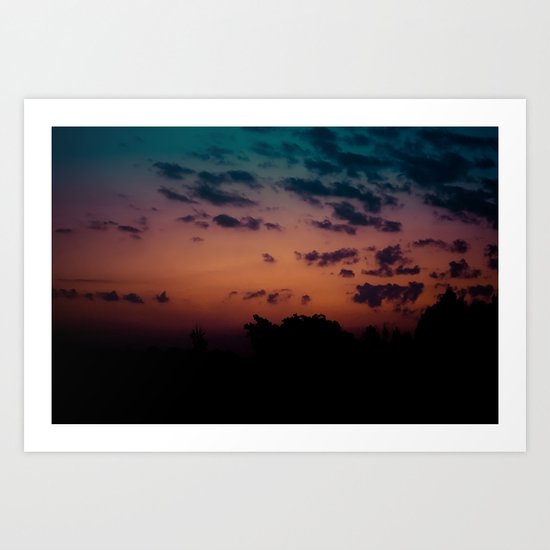 Calm Madness Art Print