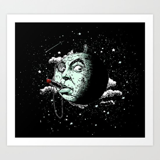 The Dark Side Art Print