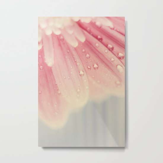 baby pink Metal Print