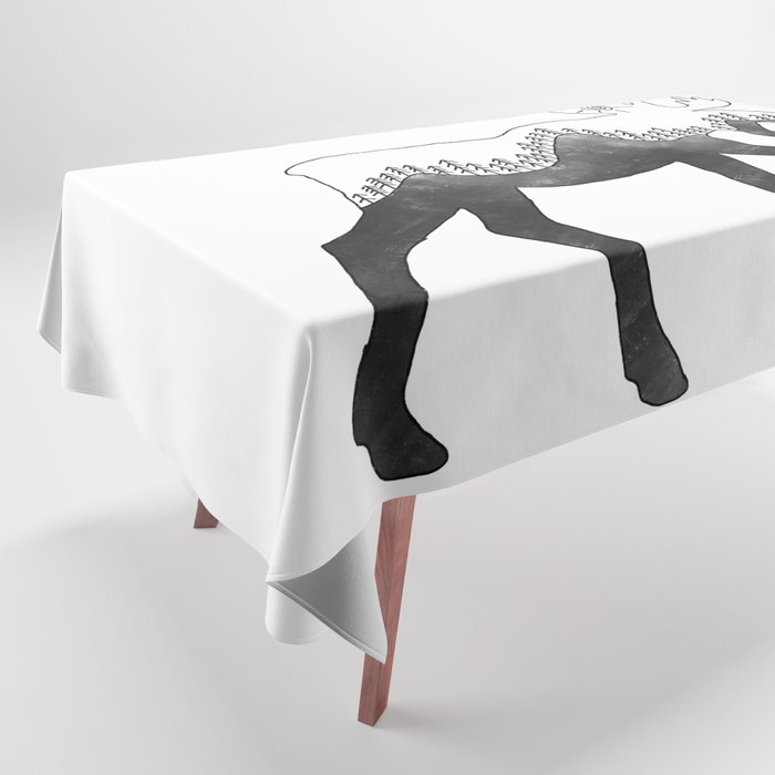 Stay Wild Moose Tablecloth