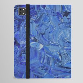 blue waves iPad Folio Case