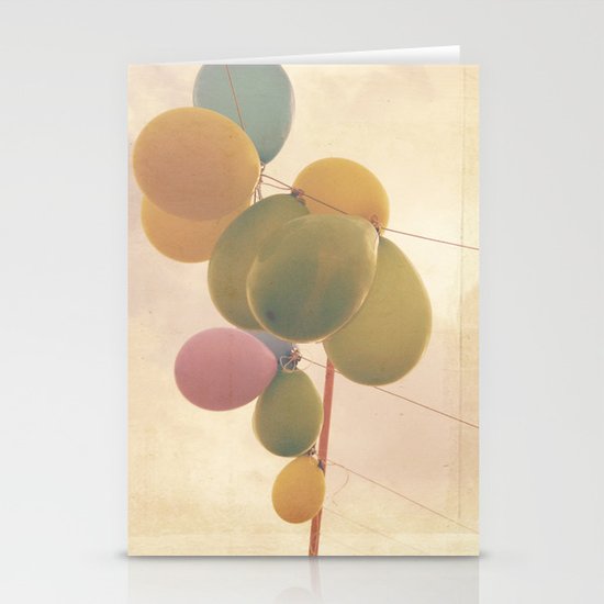 The Vintage Balloons Stationery Cards