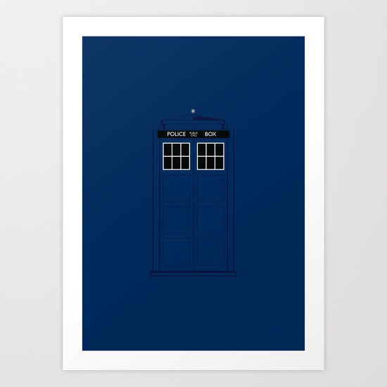 Doctor Who - The Doctor is in..... Art Print