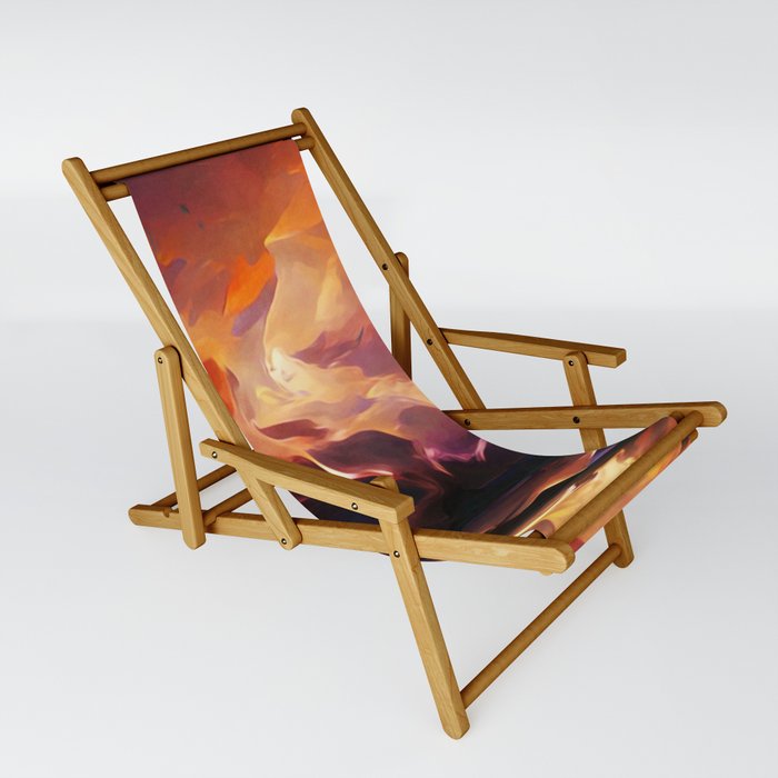 Storm Clouds Sling Chair