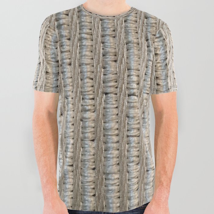 Tight woven texture All Over Graphic Tee