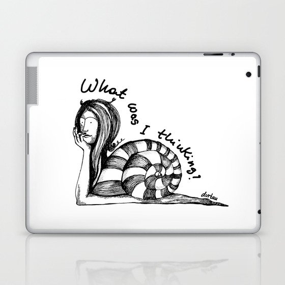 What Was I Thinking Laptop Ipad Skin By Heydomid Society6