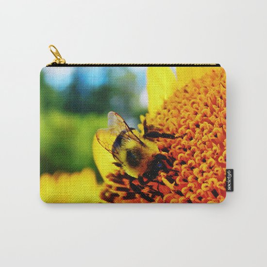 Feasting Bee Carry-All Pouch