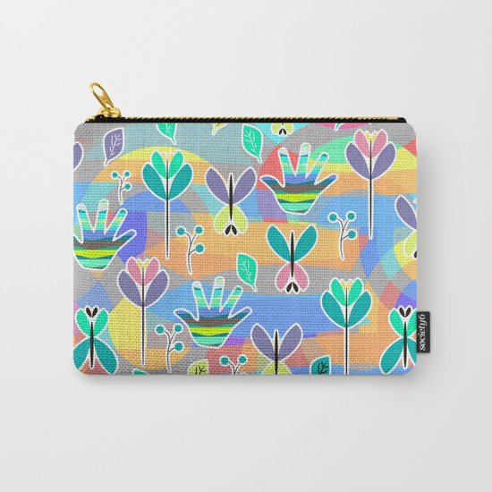 Happy pattern Carry-All Pouch