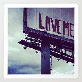 Love Me Art Print