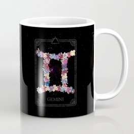 Floral Zodiac Sign: Gemini Mug