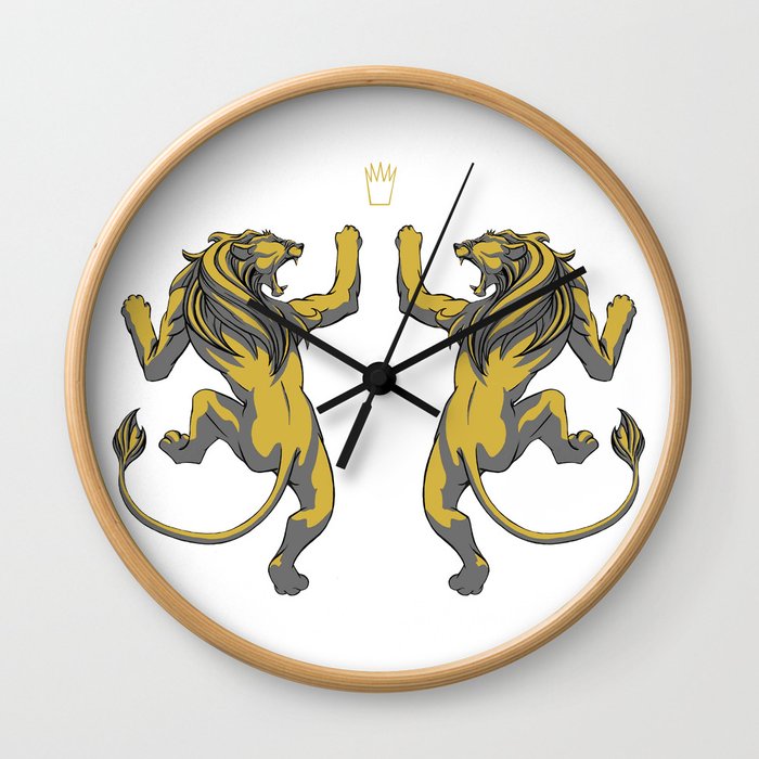 King's crown Wall Clock