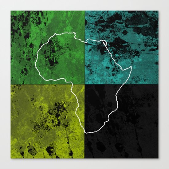 Tanzania III - Art In Support Of Kids 4 School Canvas Print