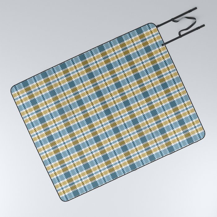 Seamless tartan, plaid pattern. Background. Vintage illustration.  Picnic Blanket