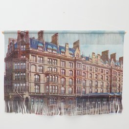 Vintage St Enoch railway station hotel Glasgow Wall Hanging