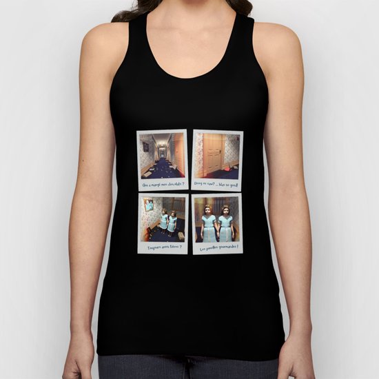 Jumelles et Chocolat Unisex Tank Top