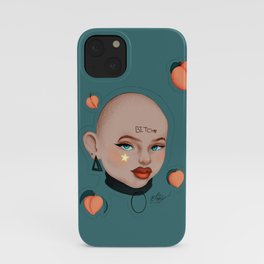 Peach girl iPhone Case