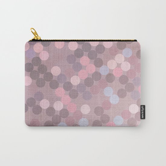 Polka Dots Geometry Carry-All Pouch