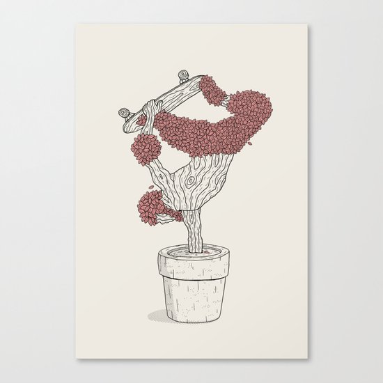 Handplant Canvas Print