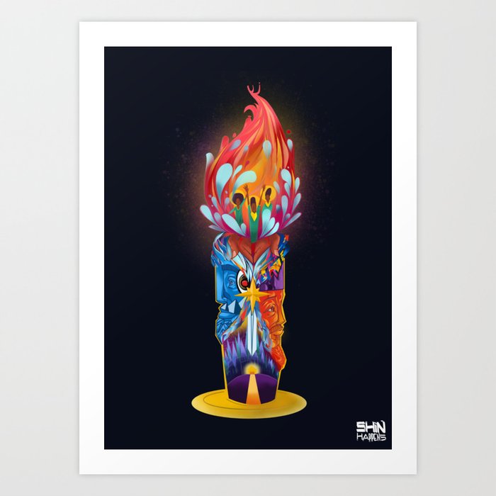 Advent: Candle of Hope Art Print