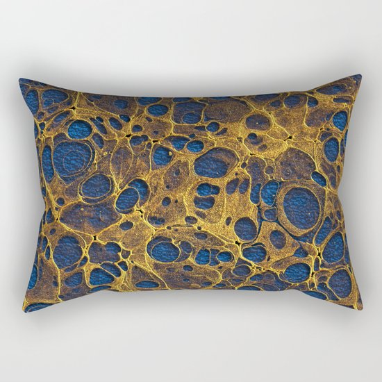 Golden Marble 06 Rectangular Pillow