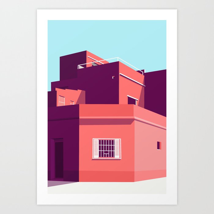 Buenos Aires House II Art Print