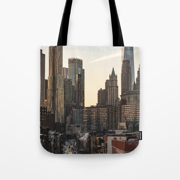 New York City | Chinatown and Skyline Tote Bag
