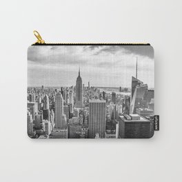 New York City Cityscape (Black and White) Carry-All Pouch