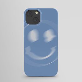 Glitch - Blue iPhone Case