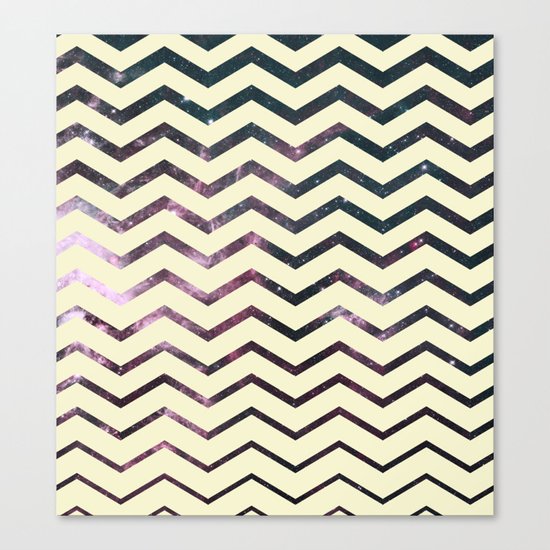 Cosmic Zag Canvas Print